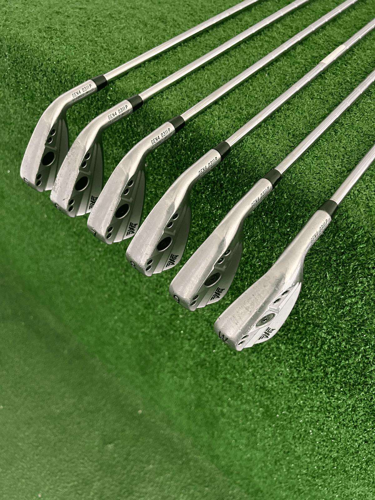 PXG 0311 P GEN4 Forged Iron Set 5-W / KBS Tour 120 Stiff — pre-owned golf club, photo 1 of 2