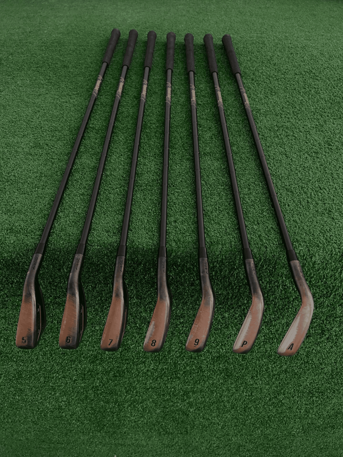 Callaway Apex Ai200 ’24 Brushed Copper Forged Iron Set 5-A / Dynamic Gold S400 Stiff