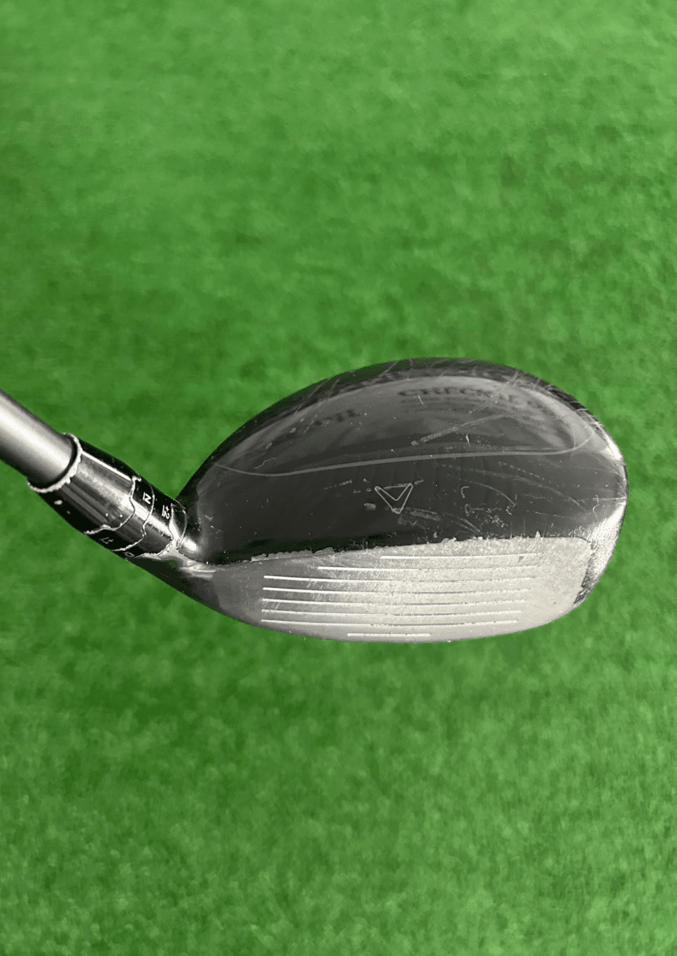 LH Callaway 20 Degree 4 Super Hybrid / Stiff — pre-owned golf club